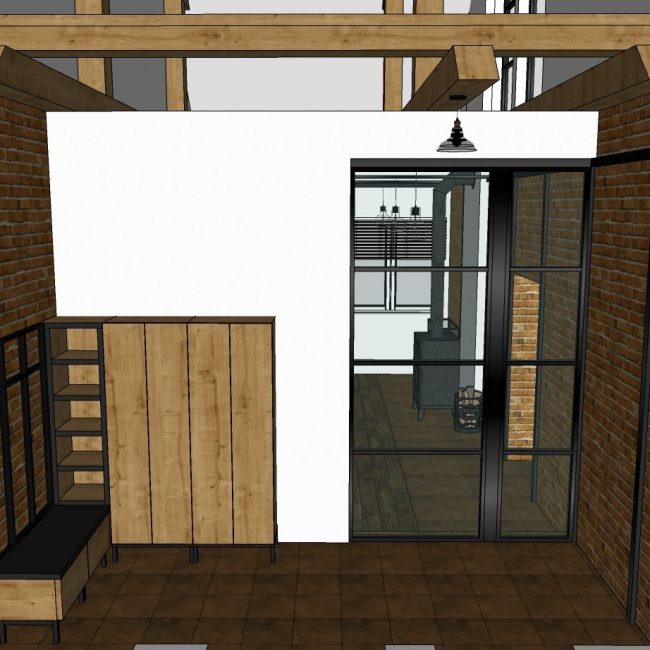 návrh interieru - komerčný priestor - kancelária, showroom