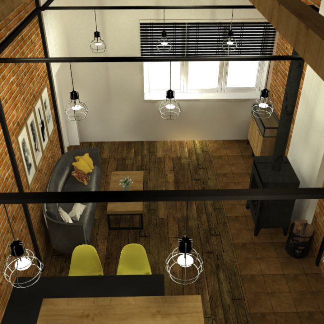 návrh interieru - komerčný priestor - kancelária, showroom